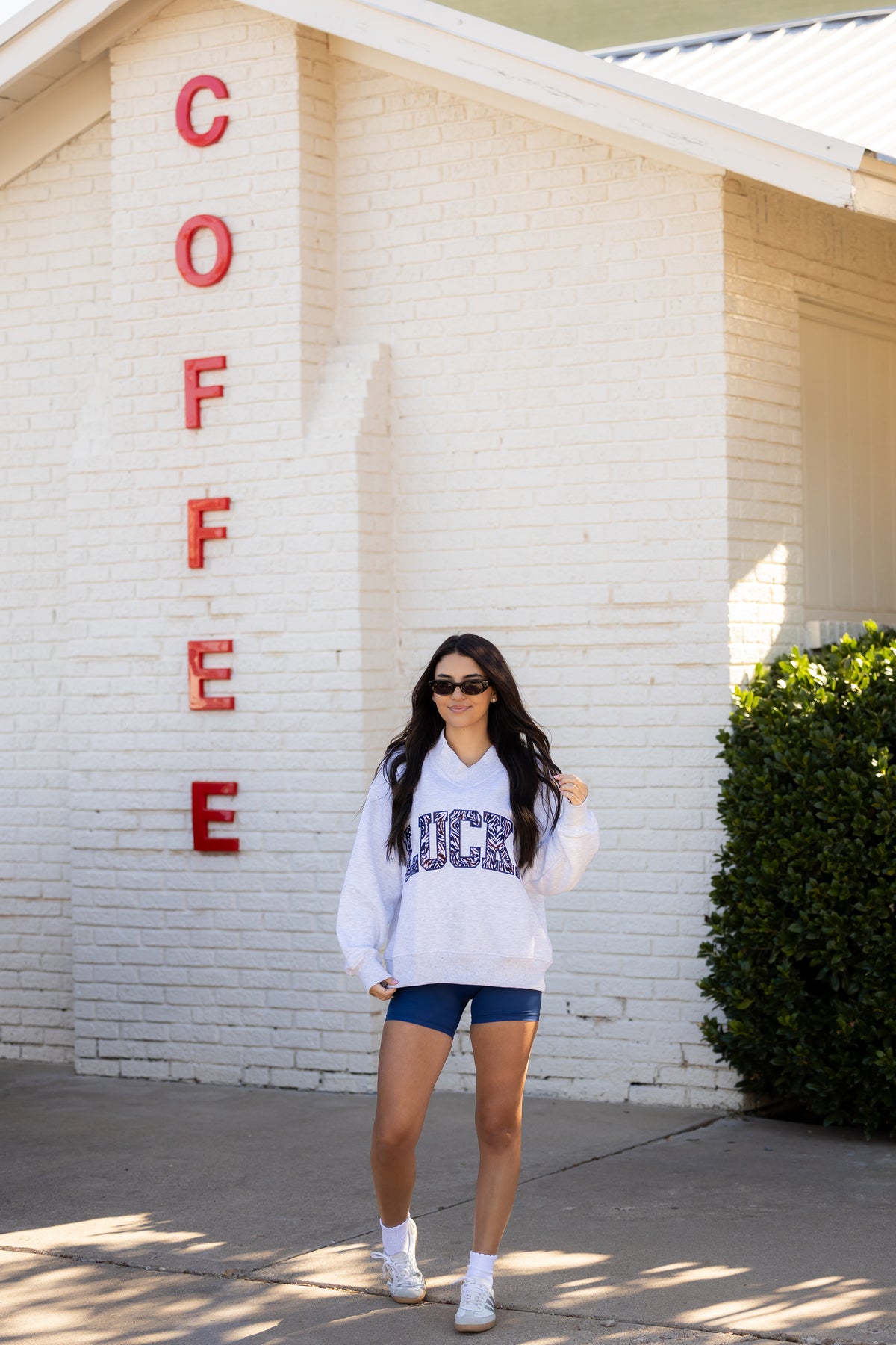Grey Oversized Sweatshirt