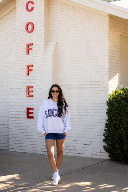 Grey Oversized Sweatshirt